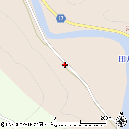 山口県萩市下小川430周辺の地図