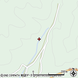 島根県益田市白岩町小野上周辺の地図