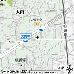 ファミリーマート倉敷大内店周辺の地図