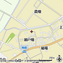 愛知県田原市亀山町瀬戸畑19周辺の地図
