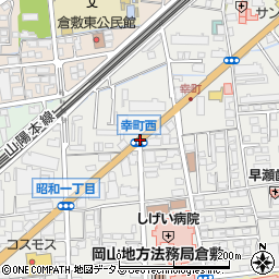 幸町西周辺の地図