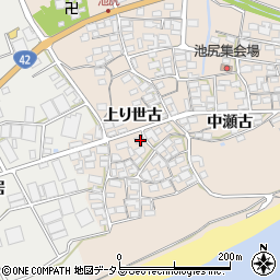 愛知県田原市池尻町上り世古36-4周辺の地図