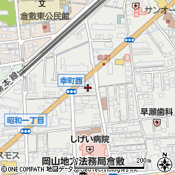 岡山県建設労働組合倉敷支部周辺の地図