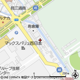寿倉庫株式会社周辺の地図