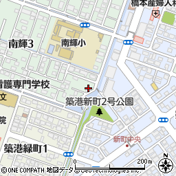 南輝珠算塾周辺の地図