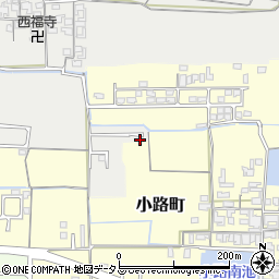 奈良県天理市南六条町560周辺の地図