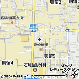 サン薬局　法隆寺北店周辺の地図