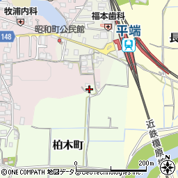 奈良県大和郡山市柏木町8周辺の地図