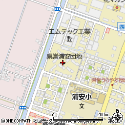 県営浦安団地周辺の地図