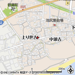 愛知県田原市池尻町上り世古31周辺の地図