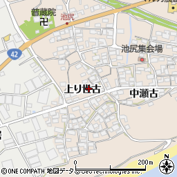 愛知県田原市池尻町上り世古28周辺の地図