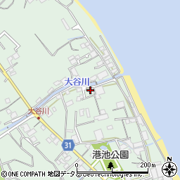 岡野水産株式会社周辺の地図