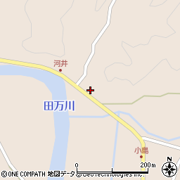 山口県萩市下小川823周辺の地図