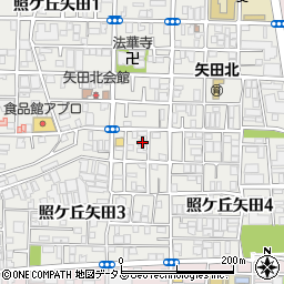 レオパレス矢田第３ミヤマ周辺の地図
