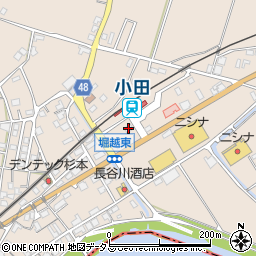 セブンイレブン矢掛小田店周辺の地図
