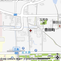 琵琶詰所周辺の地図
