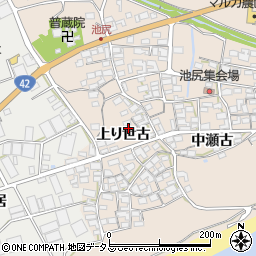 愛知県田原市池尻町上り世古27周辺の地図