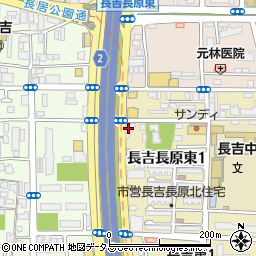大阪シティ信用金庫長吉支店周辺の地図
