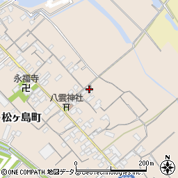 三重県松阪市松ヶ島町664周辺の地図