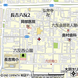 関西みらい銀行長吉支店 ＡＴＭ周辺の地図