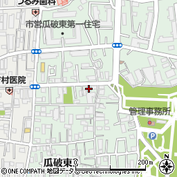 グループホームのどか平野周辺の地図
