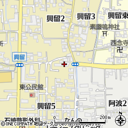 福徳整備工場周辺の地図
