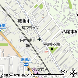 天王寺屋東集会所周辺の地図
