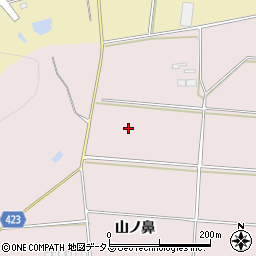 愛知県田原市堀切町山ノ鼻周辺の地図