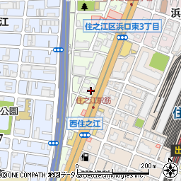ピザ・サントロペ住吉公園店周辺の地図