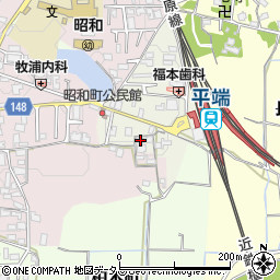 奈良県大和郡山市昭和町496周辺の地図