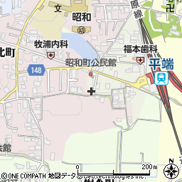 奈良県大和郡山市昭和町1-7周辺の地図