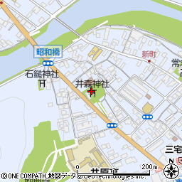 井森神社周辺の地図
