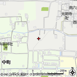 奈良県天理市南六条町610周辺の地図
