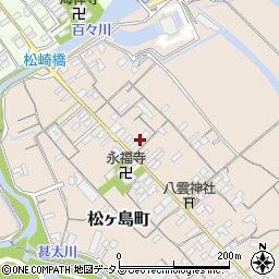 三重県松阪市松ヶ島町801周辺の地図