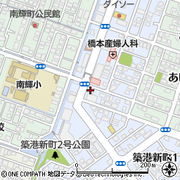 ミュージックセンター築港 ヤマハミュージック周辺の地図