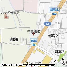 中島運送八尾物流センター周辺の地図