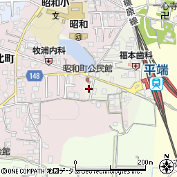 奈良県大和郡山市昭和町1周辺の地図