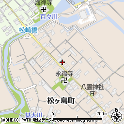 三重県松阪市松ヶ島町876周辺の地図