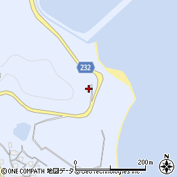 岡山県瀬戸内市牛窓町鹿忍6180-13周辺の地図