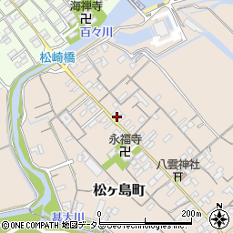 三重県松阪市松ヶ島町874周辺の地図