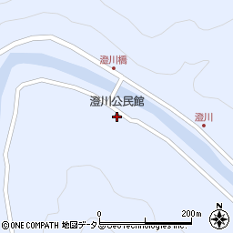 澄川公民館周辺の地図