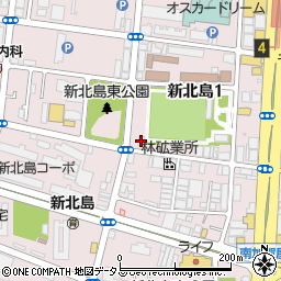 シャトレーゼ住之江公園店周辺の地図