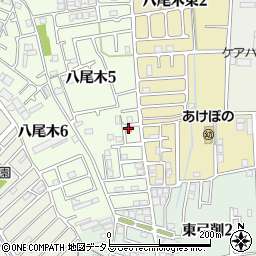 八尾八尾木郵便局 ＡＴＭ周辺の地図