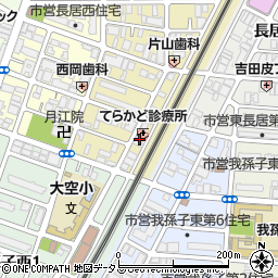 桃山荘周辺の地図