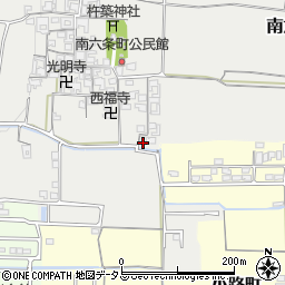 奈良県天理市南六条町479周辺の地図