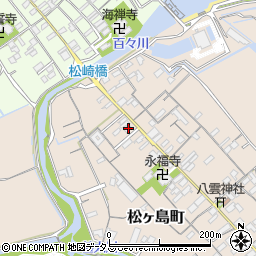 三重県松阪市松ヶ島町887周辺の地図