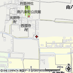奈良県天理市南六条町479-1周辺の地図