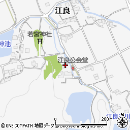 岡山県小田郡矢掛町江良1056周辺の地図
