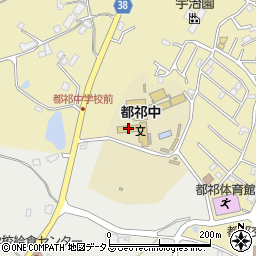 奈良市立都祁中学校周辺の地図