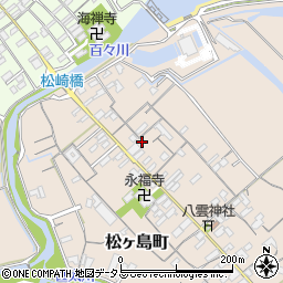 三重県松阪市松ヶ島町809周辺の地図